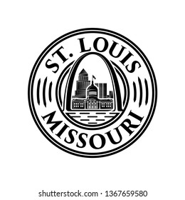 St. Louis logo. Saint Louis design template. Vector and illustrations.