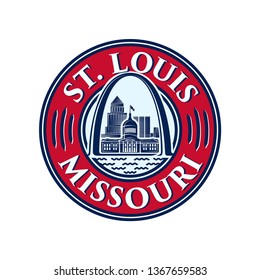 St Louis Logo Saint Louis Design Stock Vector (Royalty Free) 1367659583 ...