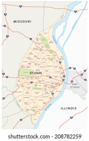 St Louis Map