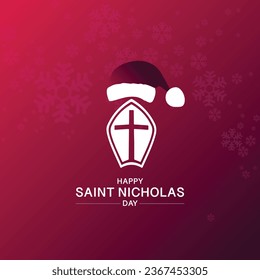 St. Nicholas Day. Saint Nicholas day creative concept. 