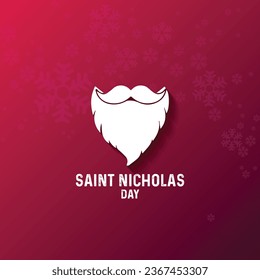 St. Nicholas Day. Saint Nicholas day creative concept. 