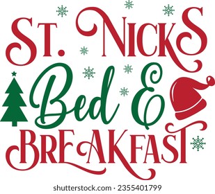 ST. Nicks Bed Breakfast - Weihnachtsdesign