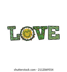 St. Partick's Day Love Sublimation	