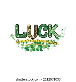 St. Partick's Day luck Sublimation	