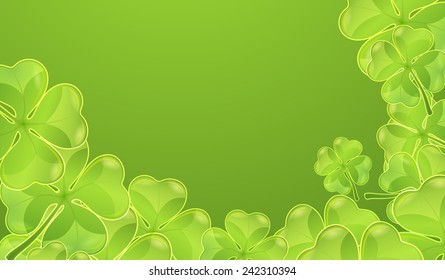St. Patrick background (Vector image)