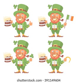 St. Patrick Character in Different Versions