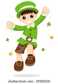 St. Patrick Costume - Vector