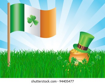 St. Patrick-Tageskarte