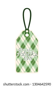 st patrick day commercial tag isolated icon