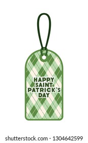 st patrick day commercial tag isolated icon