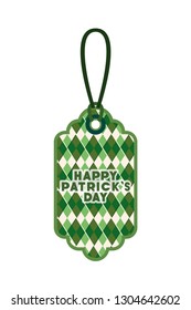 st patrick day commercial tag isolated icon