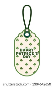 st patrick day commercial tag isolated icon