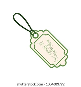 st patrick day commercial tag isolated icon