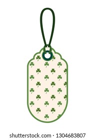 st patrick day commercial tag isolated icon