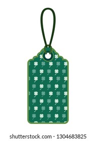 st patrick day commercial tag isolated icon