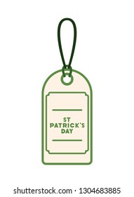 st patrick day commercial tag isolated icon