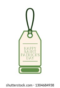 st patrick day commercial tag isolated icon