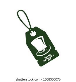 st patrick day commercial tag isolated icon