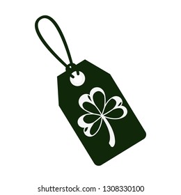 st patrick day commercial tag isolated icon