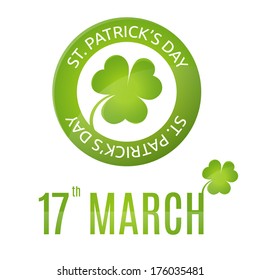 St. Patrick Day design elements