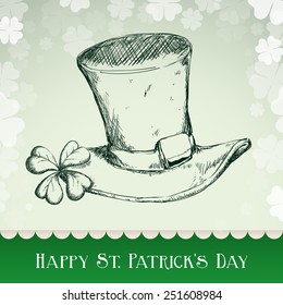 st Patrick day design, vector illustration eps10 graphic 