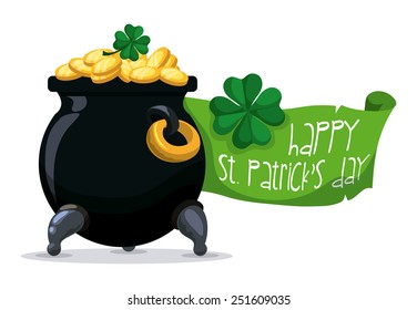 st Patrick day design, vector illustration eps10 graphic 