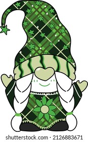St Patrick Day Gnomes Vector Design