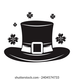st patrick day hat vector illustration, St. Patrick's Day vector design