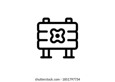 Icono del Día de San Patricio - Signo de placa