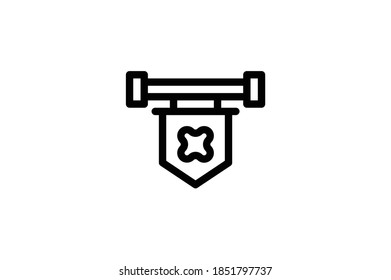 St. Patrick Day Icon - Flag