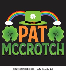 St patrick day irish traditional graphic t shirt . St patrick day related quote design or elements 