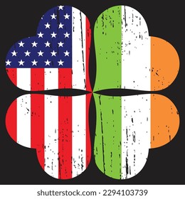 St patrick day irish traditional graphic t shirt . St patrick day related quote design or elements 
