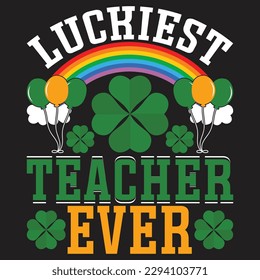 St patrick day irish traditional graphic t shirt . St patrick day related quote design or elements 