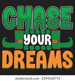St patrick day irish traditional graphic t shirt . St patrick day related quote design or elements 