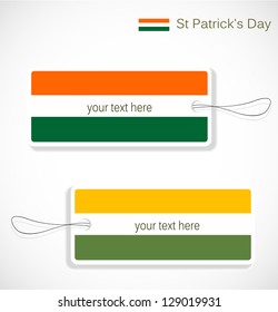 St. Patrick day tags