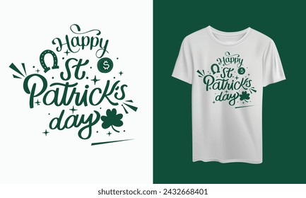 st patrick day T-shirt design 2024