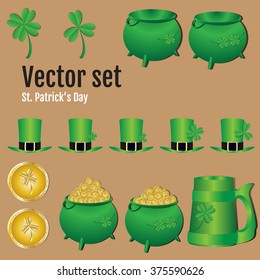 St Patrick Day Vector Art, Stock Vector
