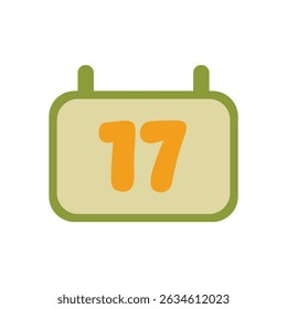 St Patrick Day Vector - Calendar