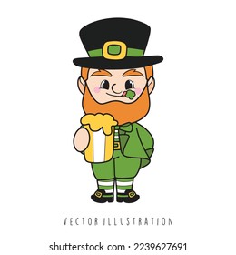 St. Patrick day. Vector illustration