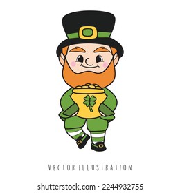 St. Patrick day. Vector illustration