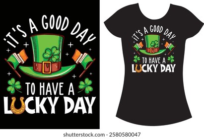 St Patrick Day vector Typography t shirts.