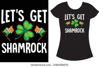 St Patrick Day vector Typography t shirts.