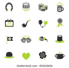 st patrick day web icons for user interface design