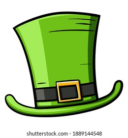 st Patrick green hat cylinder