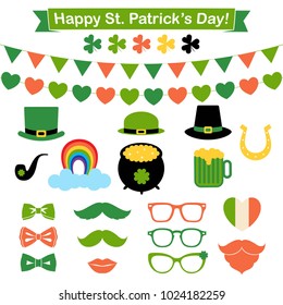 St Patrick icon set