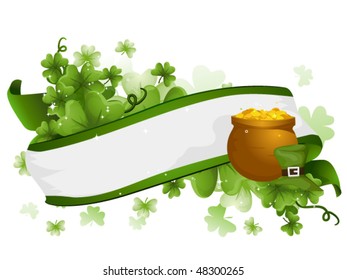 St Patrick Ribbon - Vector