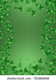 St. Patrick s Day background. Irish template for design card, invitation. And also includes EPS 10 vector