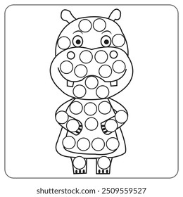  St. Patrick s day dot marker funny Cartoon Characters activity page for kids