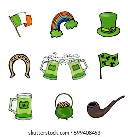 St. Patrick s Day Icons Collection