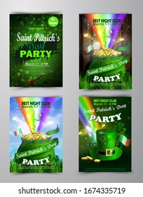 St. Patrick s Day poster. Vector illustration